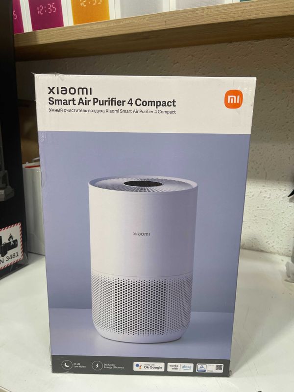 Очиститель воздуха Xiaomi Mi Smart Air Purifier 4 Compact (EU, белый) Очиститель воздуха Xiaomi Mi Smart Air Purifier 4 Compact (EU, белый)