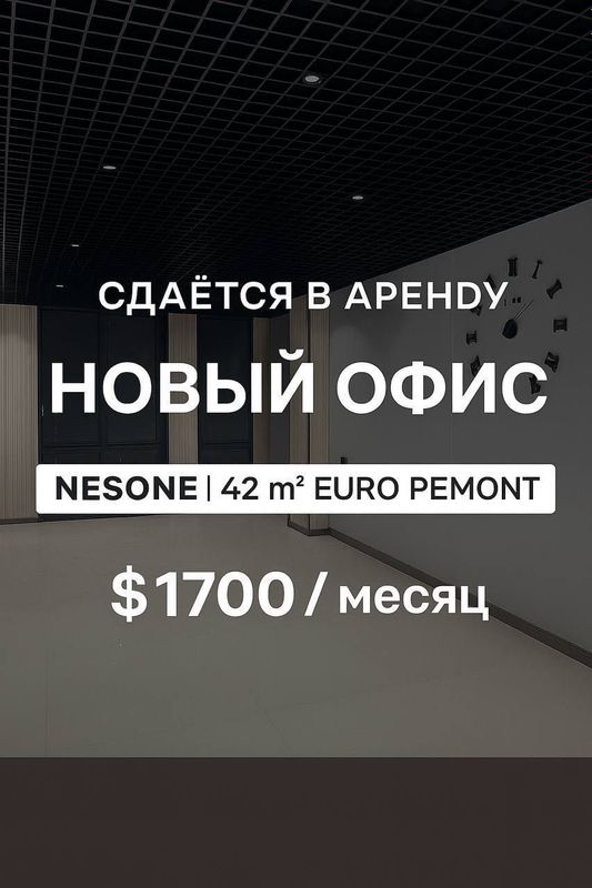 Аренда помещение NESTONE, блок E 42 м²