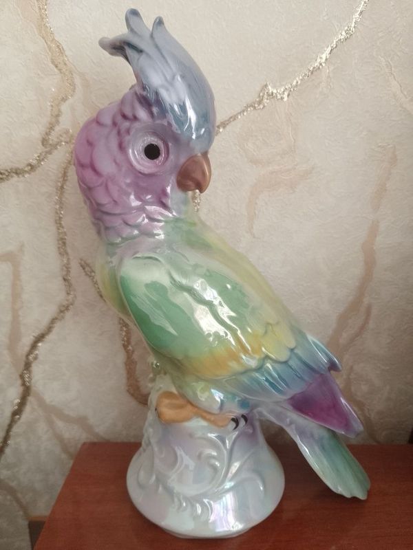 Ночник "Попугай". ГДР. Винтаж