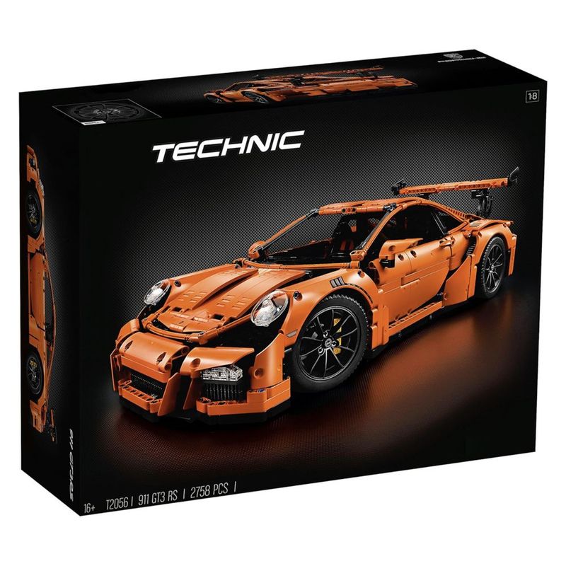 Конструктор Lego Porsche 911 GT3 RS | 2758 деталей | Большая модель