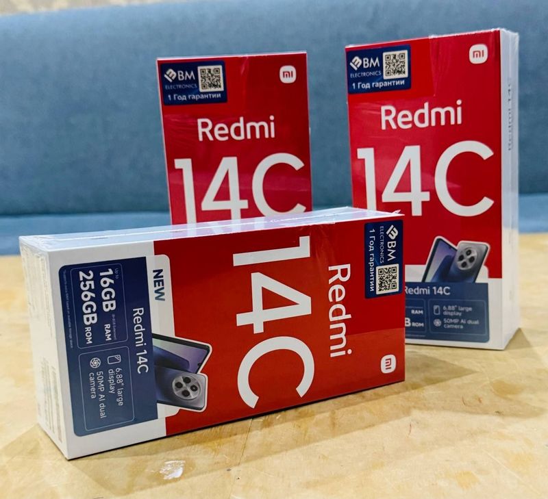 Redmi 14c с гарантией