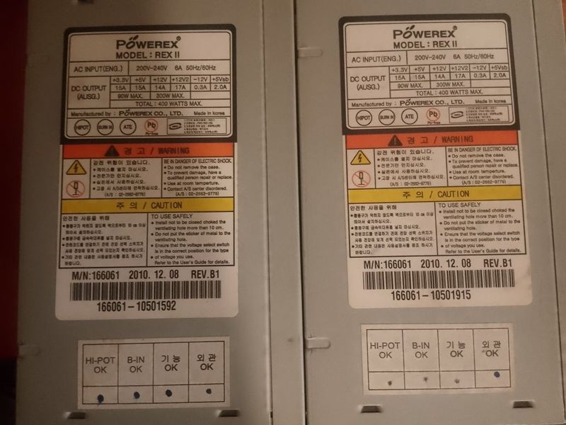 Блок питания Powerex 400 w