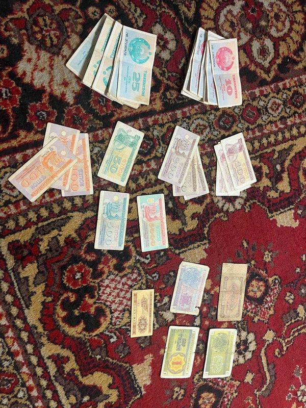 Продаются сум купоны разных стран Продаются сум купоны разных стран
