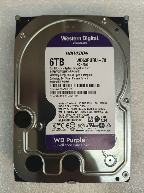 WD Purple 6Tb (original)