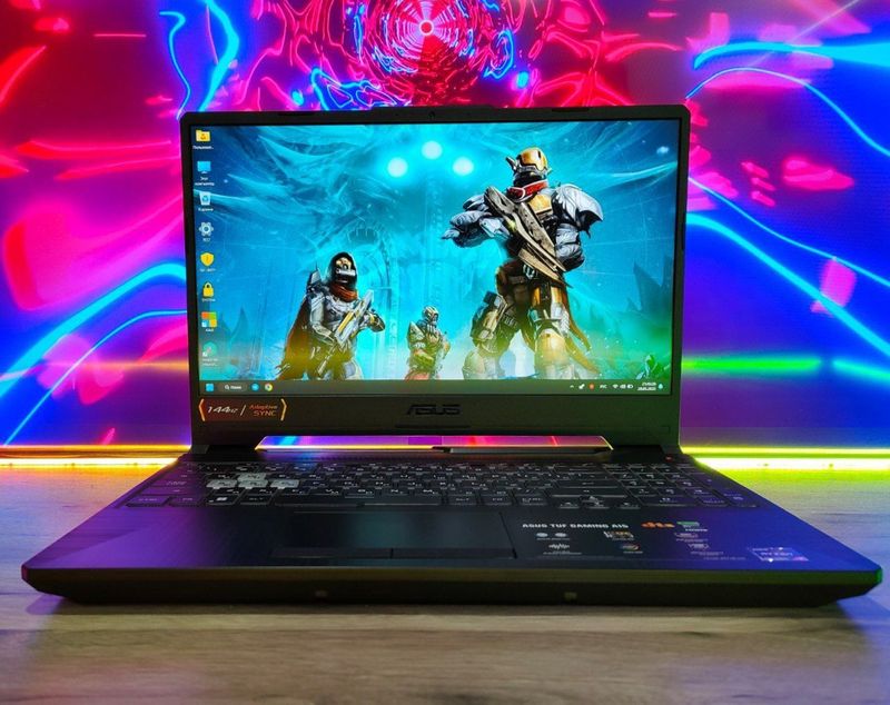 Новый игровой ноутбук Asus TuF Gaming A15 Новый игровой ноутбук Asus TuF Gaming A15
