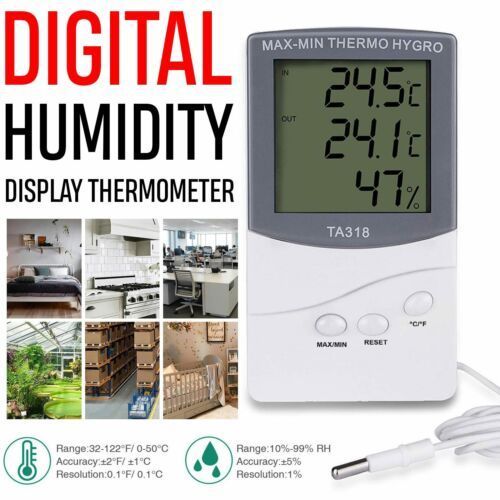 Комнатный цифровой термометр-гигрометр Digital Thermometer Hygrometer