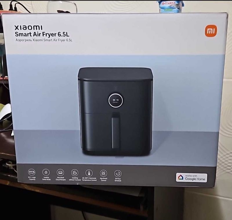 Аэрогриль Xiaomi Mi Smart Air Fryer 6.5L Black Аэрогриль Xiaomi Mi Smart Air Fryer 6.5L Black
