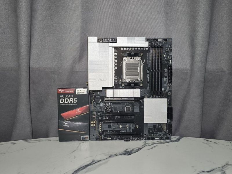 32GB ozu + MSI Pro X870-P