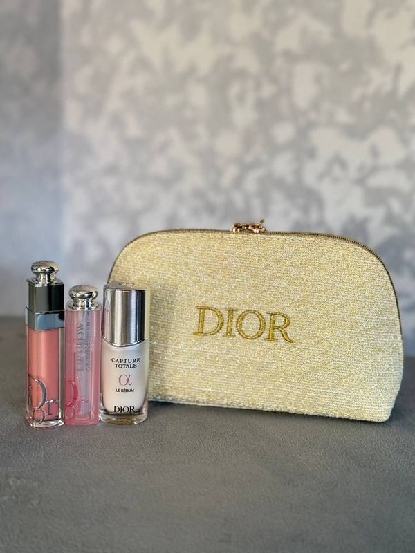 Dior касметичка лип максемайзер 001, юз ун база,бальзам лабга