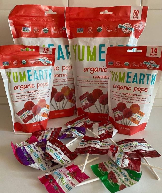 Organik chupa chups * Organic pops * Yumearth Organik chupa chups * Organic pops * Yumearth