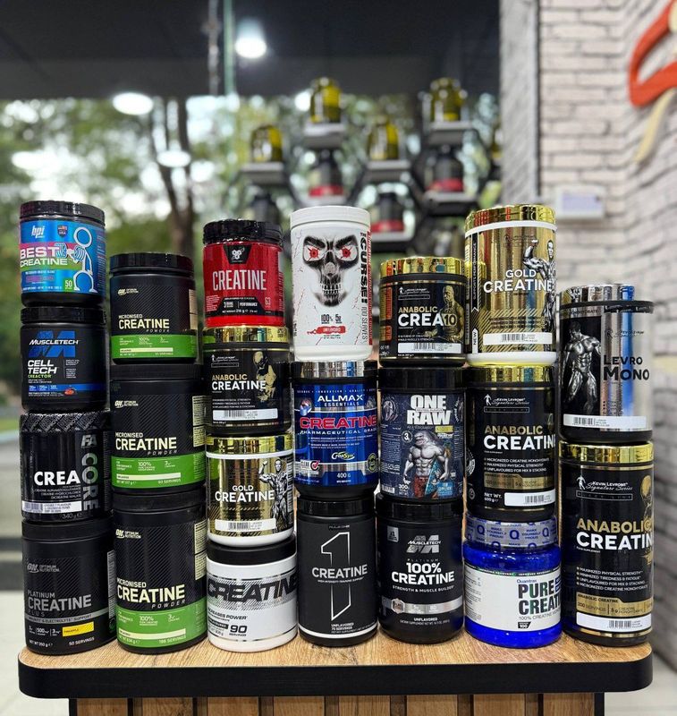 Creatine mahsulotlarimiz Creatine mahsulotlarimiz