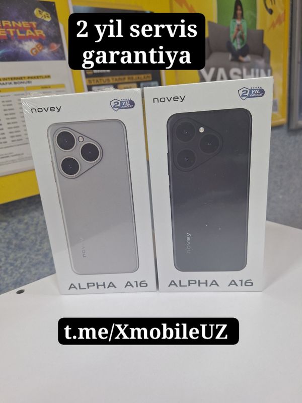 Novey Alpha A16 4/128GB Novey Alpha A16 4/128GB