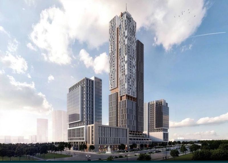 Элитный жк NEST ONE Murad Building Ташкент сити Коробка 2-ком 59 м2 Элитный жк NEST ONE Murad Building Ташкент сити Коробка 2-ком 59 м2