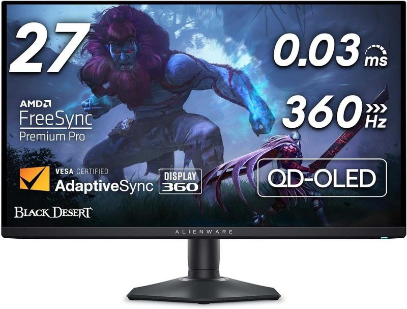 Alienware AW2725DF 27 360Hz QD-OLED