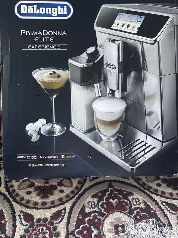 Кофеварка DeLong primadonna elite experience ECAM650.85.MS Кофеварка DeLong primadonna elite experience ECAM650.85.MS