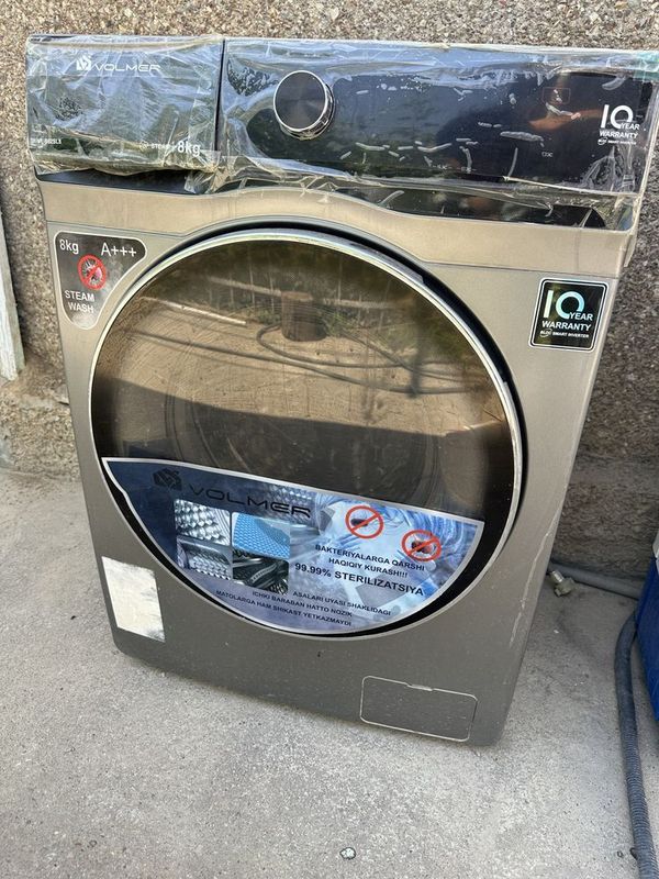 Volmer Avtomatik Kir Yuvish Mashinasi – 8 kg, STEAM WASH Volmer Avtomatik Kir Yuvish Mashinasi – 8 kg, STEAM WASH