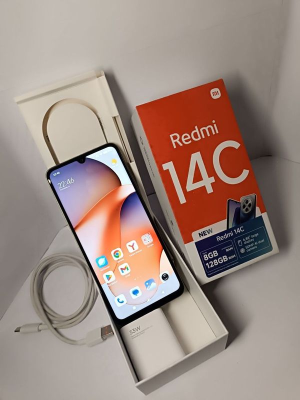 Redmi 14c 4+4/128 gb karobkalari bor