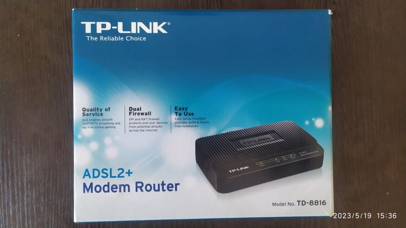 Модем TP-Link Uzonline Adsl2+ Wi-Fi