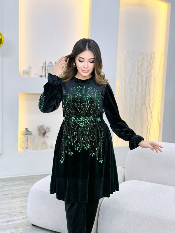 Boomba duo toshli argenal qo‘l mehnati, musulima qizlar uchun, bambuk material, luks sifat Boomba duo toshli argenal qo‘l mehnati, musulima qizlar uchun, bambuk material, luks sifat