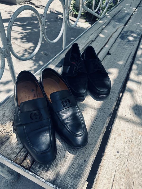 Gucci brend original tufli bilan zamish tufli razmerlari 43 ga keladi