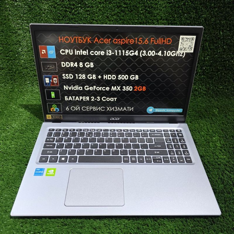 Оптом ва донага Acer i3 8gb 256gb mx 350 2gb