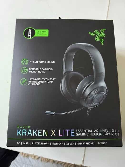 Razer kraken xlite yengi ishlatilmagan 1 yil garantiya beraman Razer kraken xlite yengi ishlatilmagan 1 yil garantiya beraman