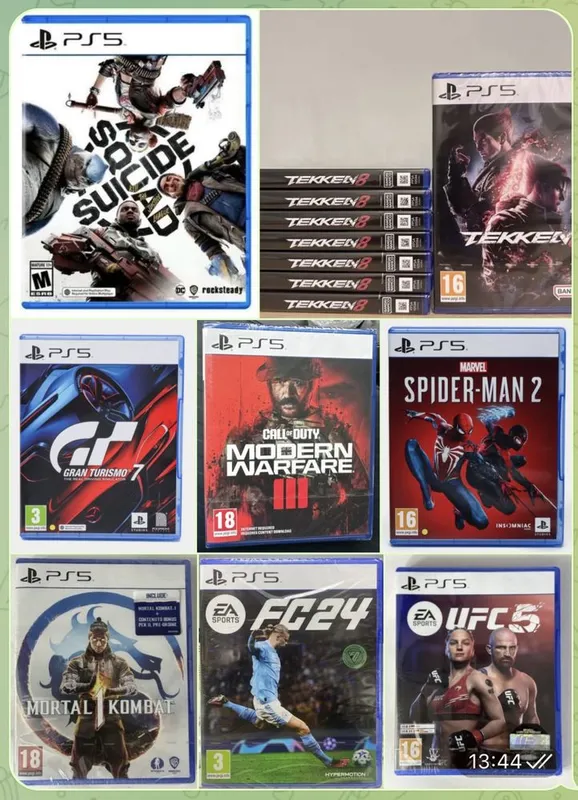 PS5,PS4 игры для PS5 игровых приставок (Новые в упаковке)