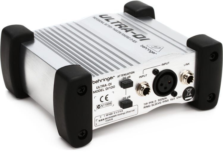 Новый Активный Behringer DI-Бокс — Ultra-DI DI100