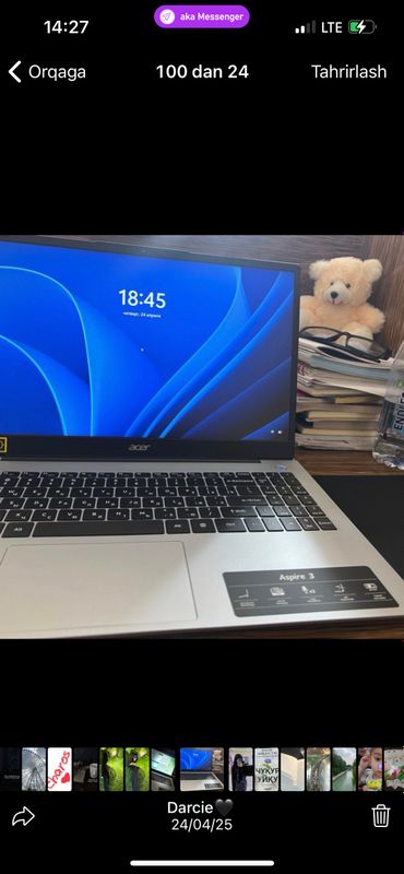 Yangi notebook sotiladi holati juda yaxshi Yangi notebook sotiladi holati juda yaxshi