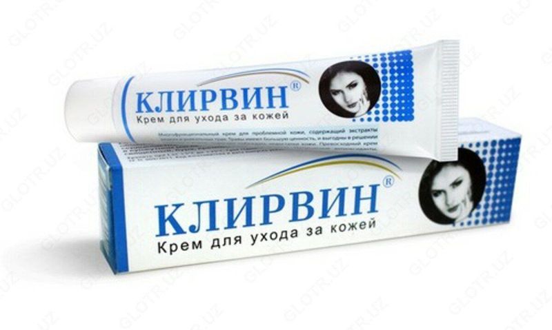 Чандиқлар, ёш доғлари, хусунбузарлар учун самарали восита КЛИВРИН Чандиқлар, ёш доғлари, хусунбузарлар учун самарали восита КЛИВРИН