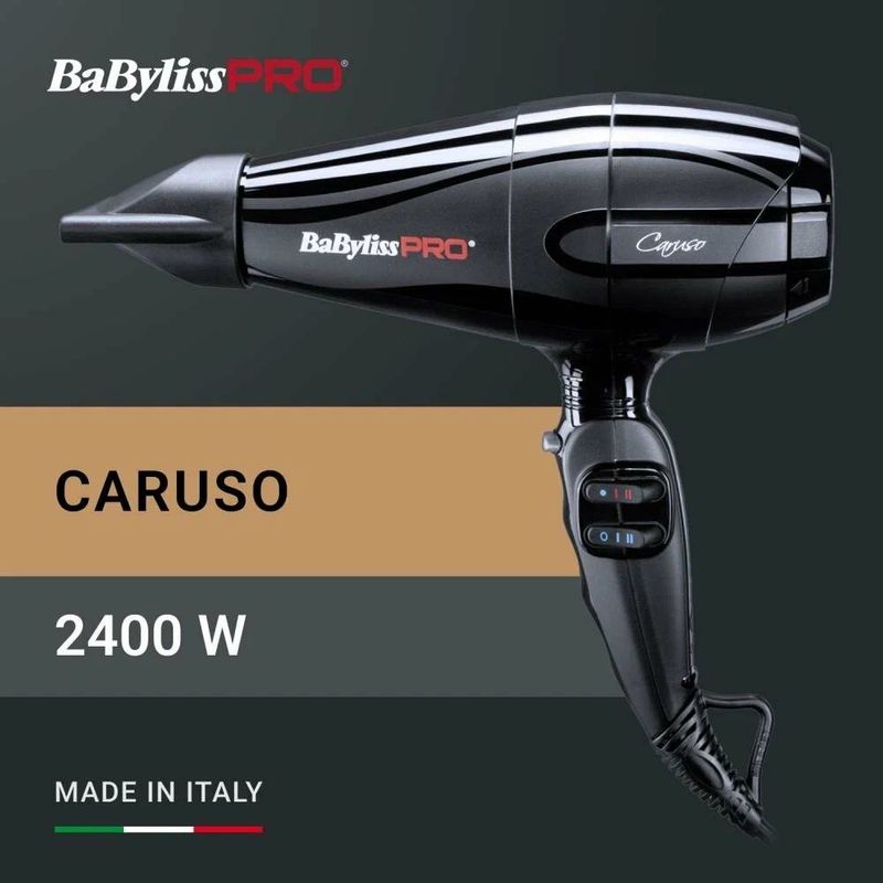 Фен для волос профессиональный Caruso BAB6520RE, Babyliss PRO