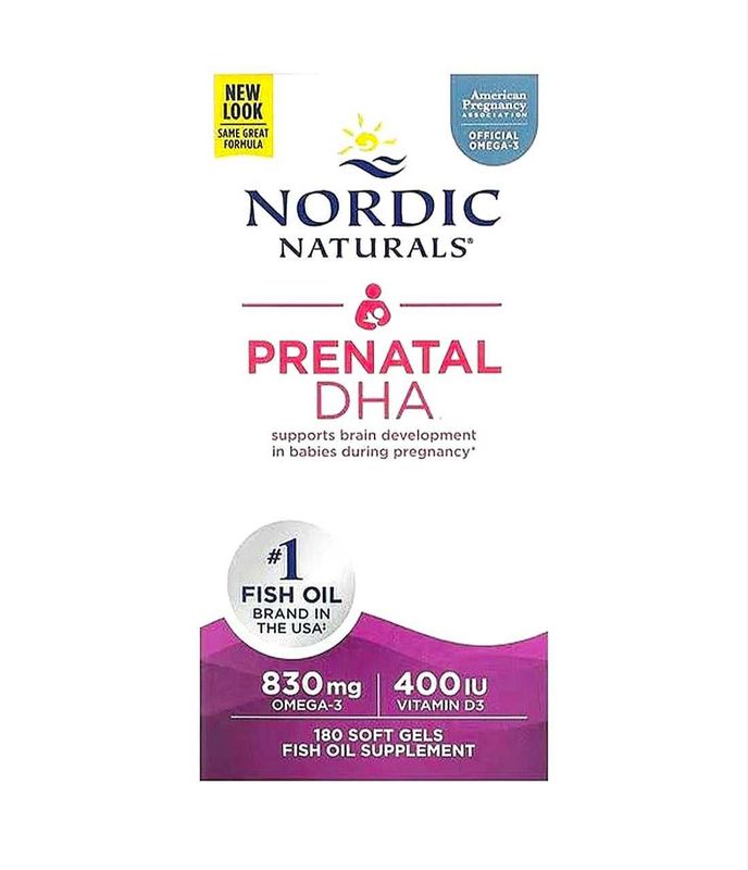 Nordic Naturals Prenatal DHA 180 капсул