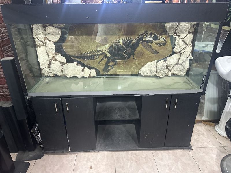 Большой аквариум 160×45×143 см с подставкой