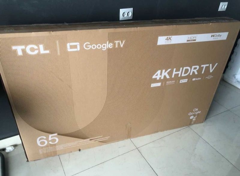 Televizor 65 TCL bez ramka 4K UHD Google TV