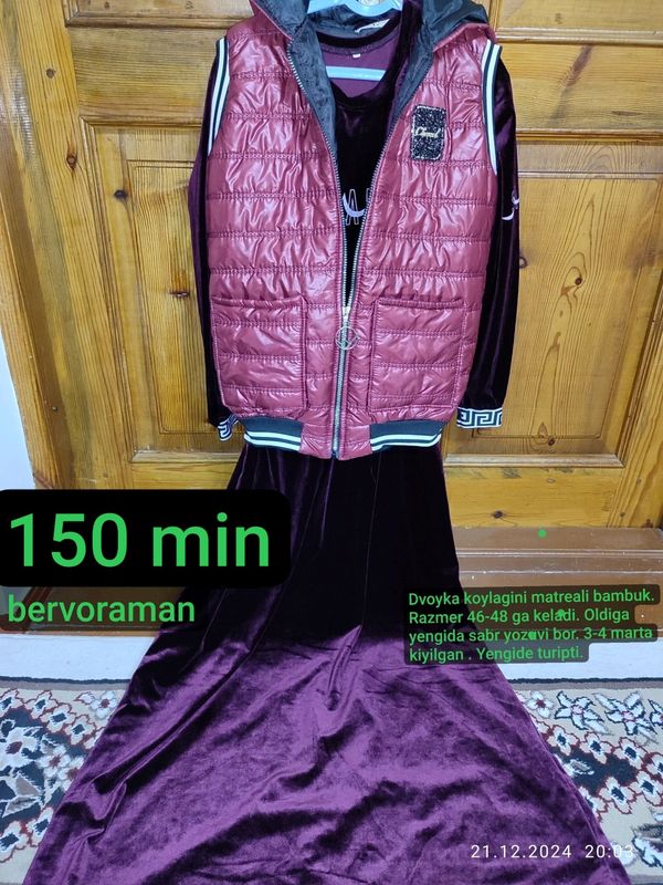 Dvoyka ko'ylak+nimcha Dvoyka ko'ylak+nimcha