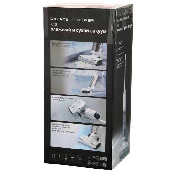 Вертикальный моющий+ сухой пылесос Dreame Trouver K10, 1 год гарантии. Вертикальный моющий+ сухой пылесос Dreame Trouver K10, 1 год гарантии.