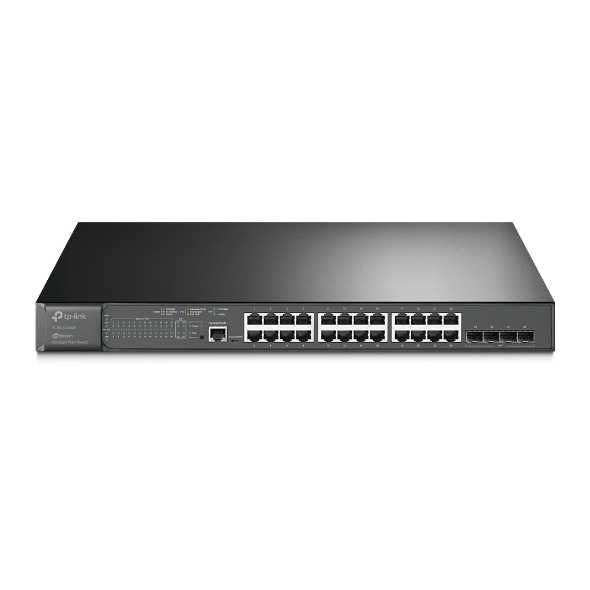 TP-Link JetStream SG3428MP — 24-портовый гигабитный L2+/L3 TP-Link JetStream SG3428MP — 24-портовый гигабитный L2+/L3