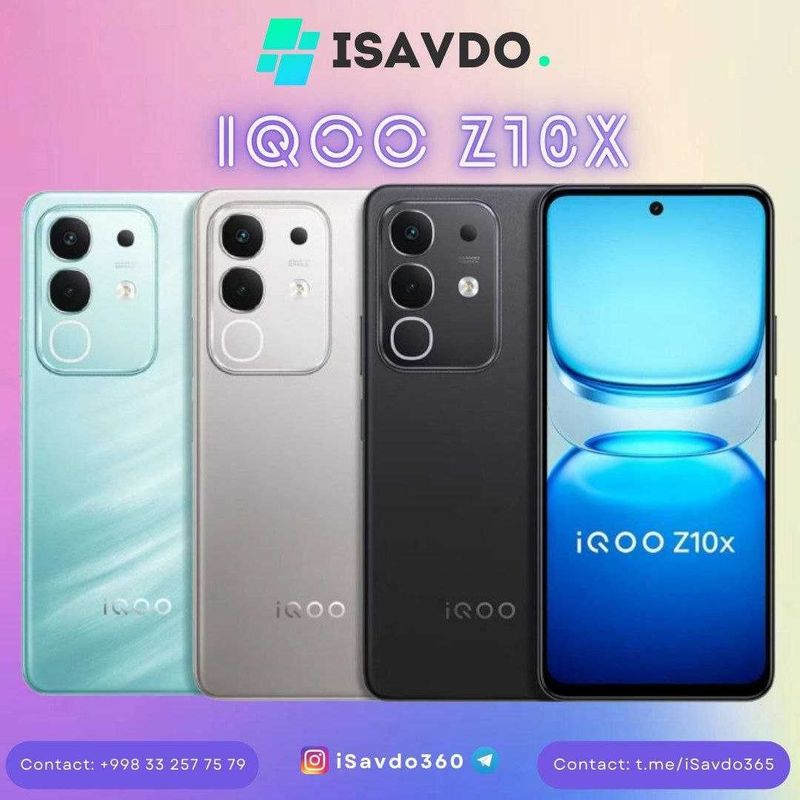 vivo iQOO Z10x (Oldindan to`lovsiz | Без предоплаты) (Рассрочка) vivo iQOO Z10x (Oldindan to`lovsiz | Без предоплаты) (Рассрочка)