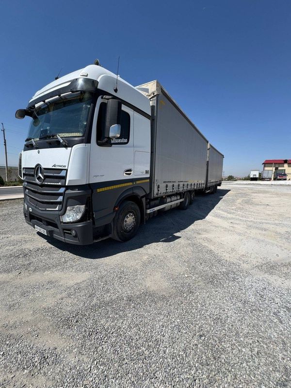 Mercedes Actros паравоз + Panav прицеп Сотилади Mercedes Actros паравоз + Panav прицеп Сотилади