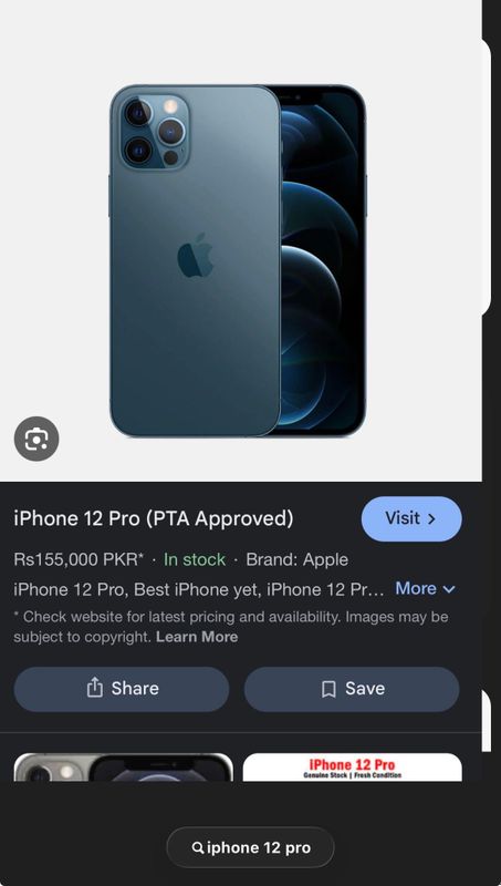 iphone 12 pro blue 256gb