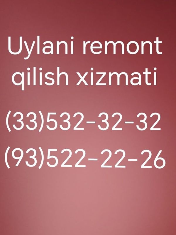 Uy remont malyarka aboy Uy remont malyarka aboy