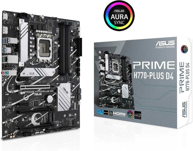 Материнская плата ASUS PRIME H770-PLUS D4 Материнская плата ASUS PRIME H770-PLUS D4