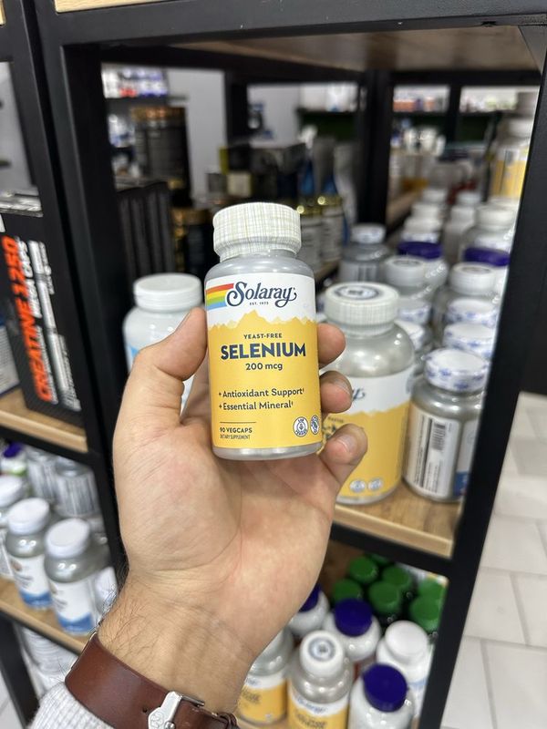 Solaray Selenium 200 mcg 90 капсул