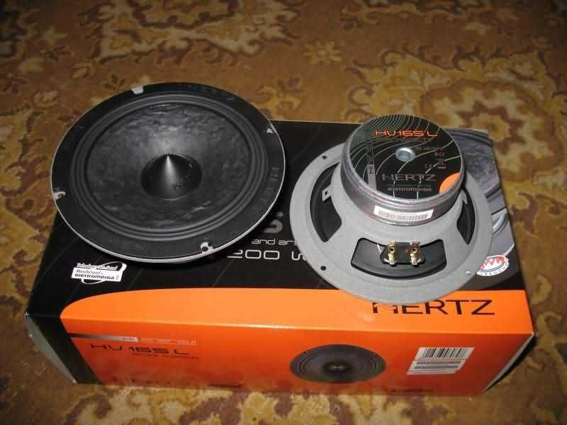 Мидбасы Hertz HV 165L