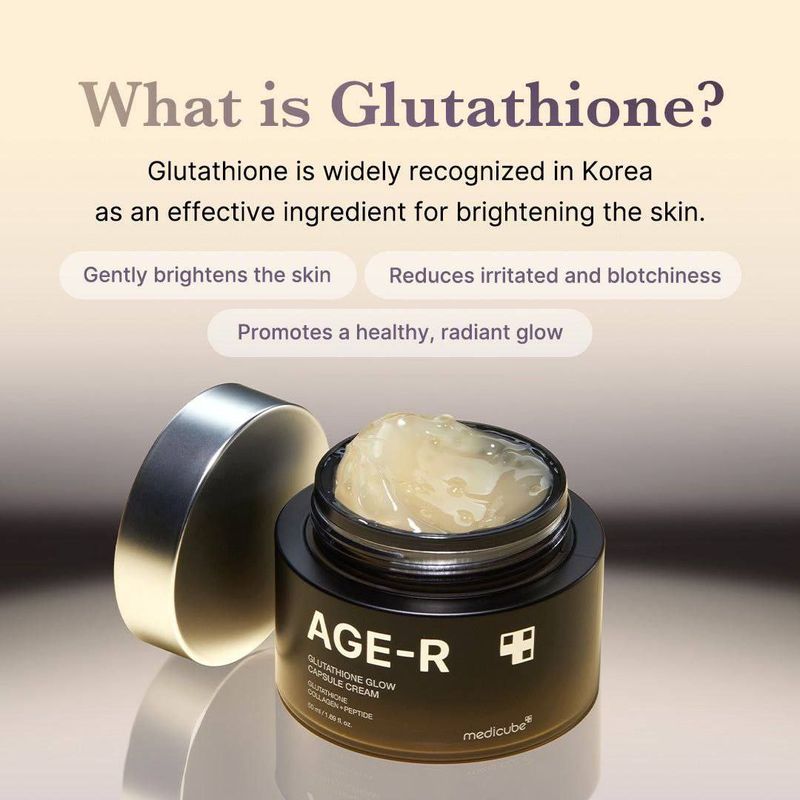Medicube glutathione glow kapsula kremi Medicube glutathione glow kapsula kremi