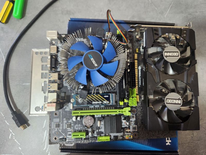 Игровой Комплект i5 9400F/h310/gtx 1050ti Игровой Комплект i5 9400F/h310/gtx 1050ti