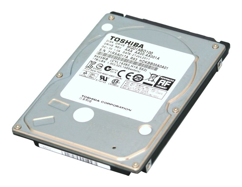 Жесткий диск HDD: 500 2.5-inch SATA Laptop