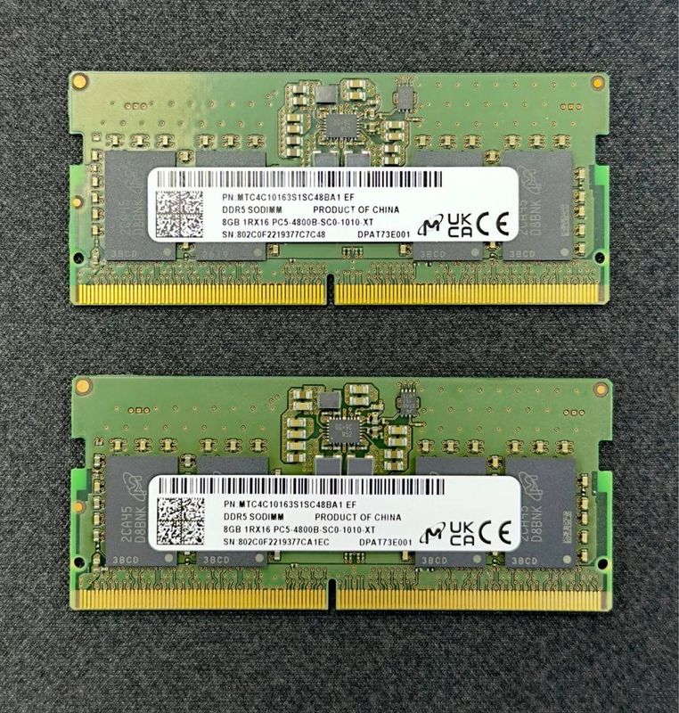 Micron Sodimm DDR5 Micron Sodimm DDR5