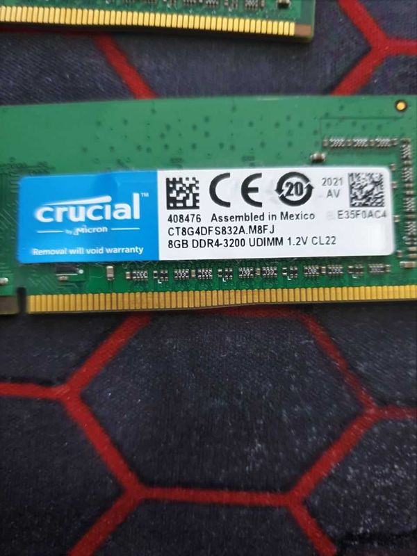 DDR4-3200 8GB Оперативная память/Tezkor xotira