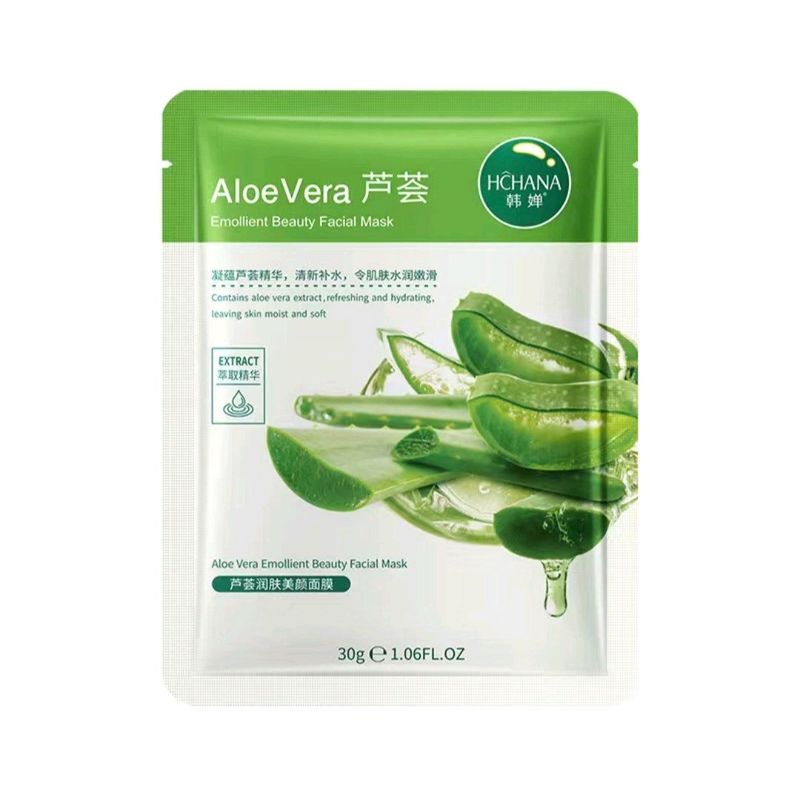 Yuz uchun maska Aloe Vera